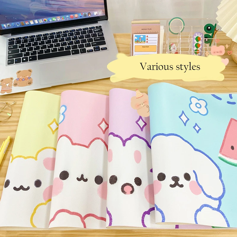 

Large Cartoon Pattern Gaming Mouse Pad Computer Gamer Keyboard Mouse Mat Desk Writing Pads for PC Desk Pad 59x30cm