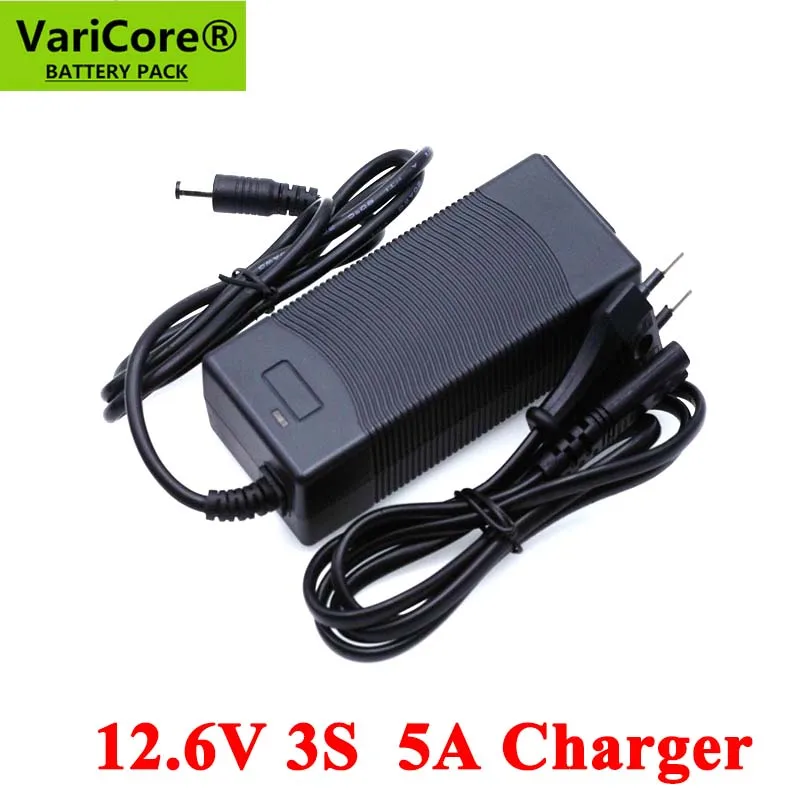 VariCore 12 6 в 1A 3a 5A 3 струны полимерная литиевая батарея 18650 зарядное устройство В