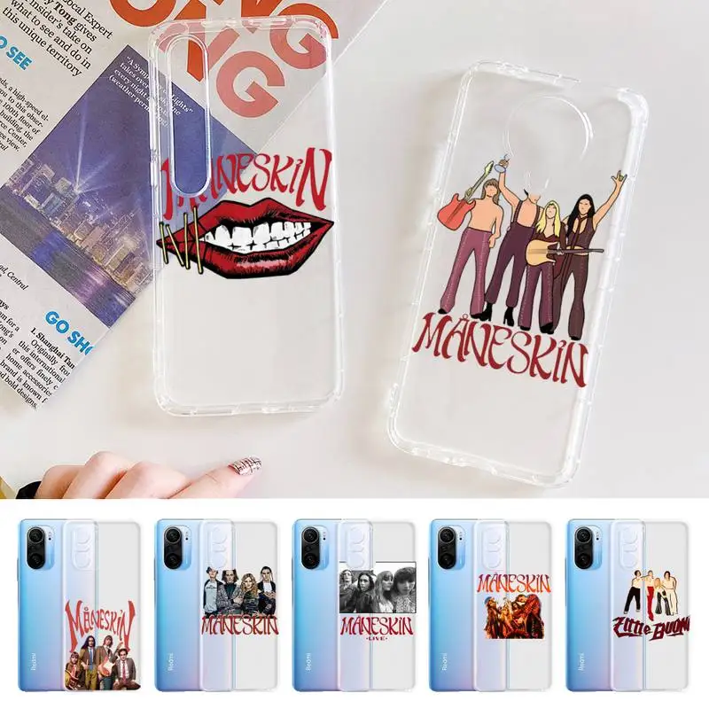 

Maneskin Damiano David Phone Case For Redmi Note 5 7 8 9 10 A K20 pro max lite for Xiaomi 10pro 10T