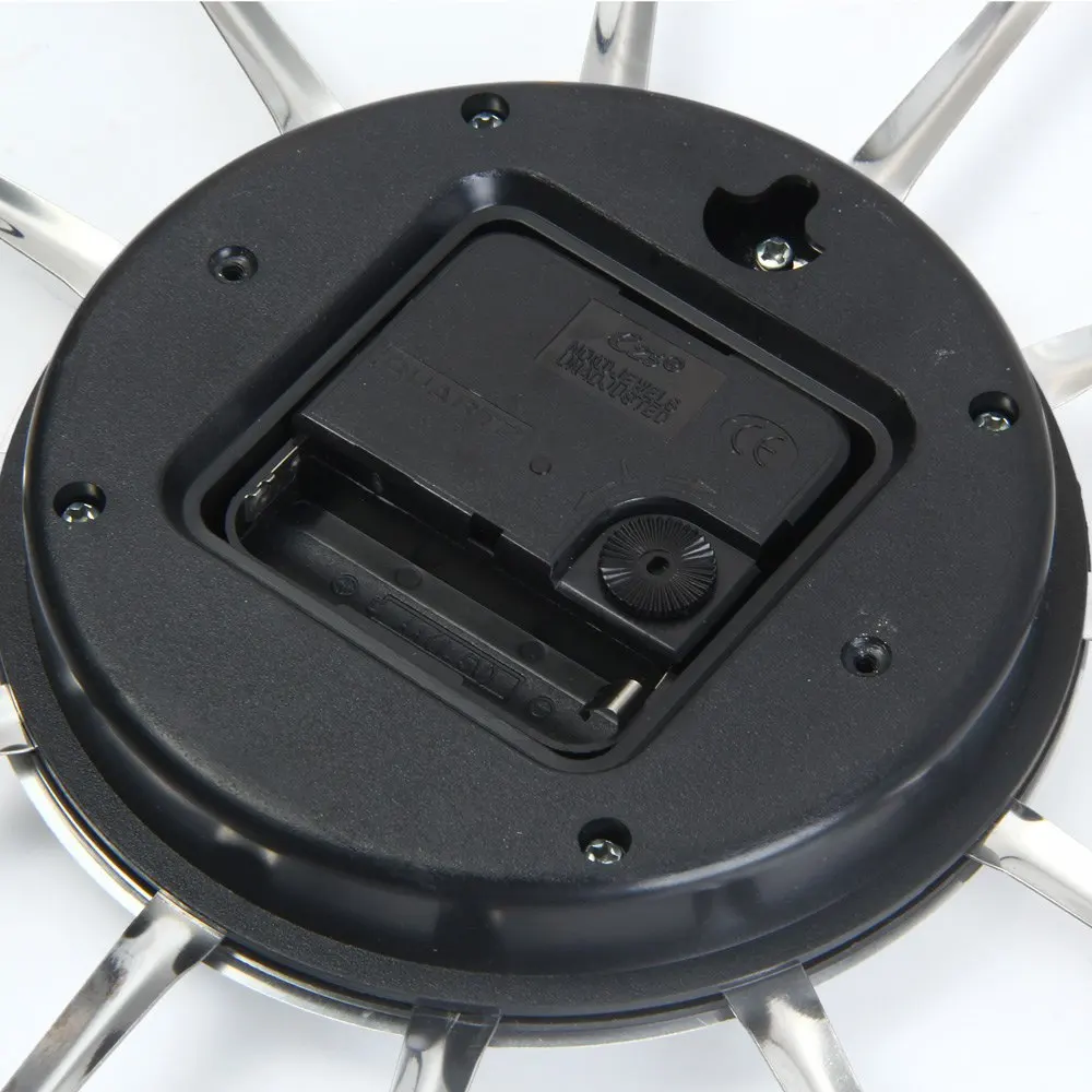 Современные серебряные столовые приборы кухонная настенная искусственная вилка