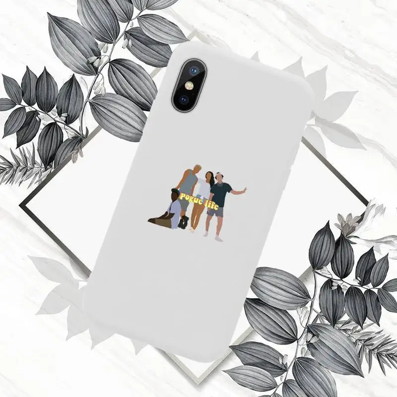 

Outer Banks - Livin' The Pogue Life Phone Case White Candy Color for iPhone 11 12 mini pro XS MAX 8 7 6 6S Plus X SE 2020 XR