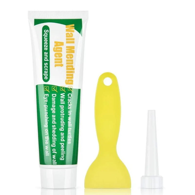 

Wall plaster waterproof wall repair latex paint crack putty powder interior wall white wall household artifact gift scraper