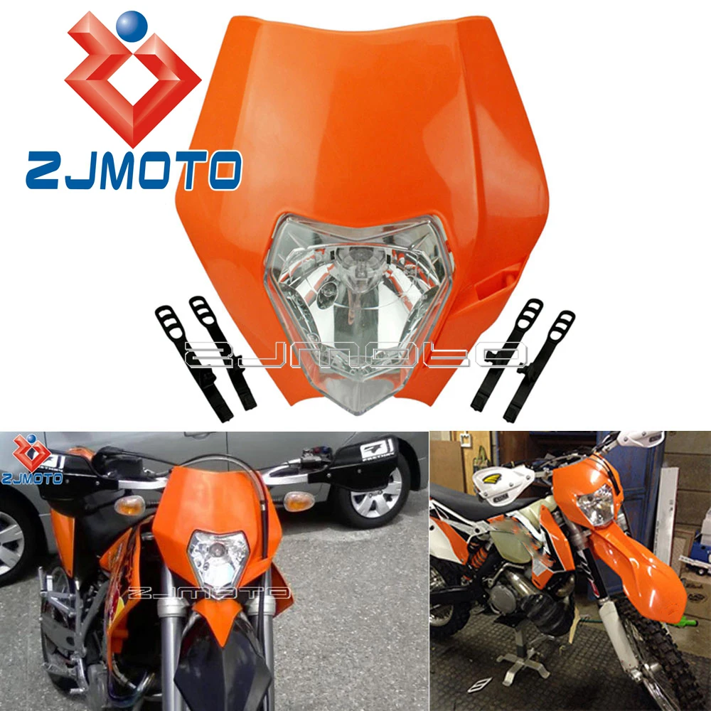 Универсальный обтекатель для мотоциклетных фар MX SXF SX XCW XC EXC XCF 125 150 250 300 350 450