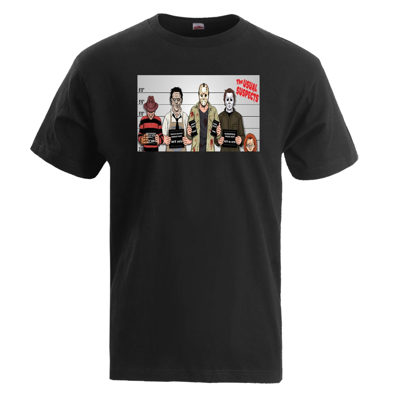 Обычная мужская футболка с надписью &quotsugnests&quot летняя Мужская черная хлопковая