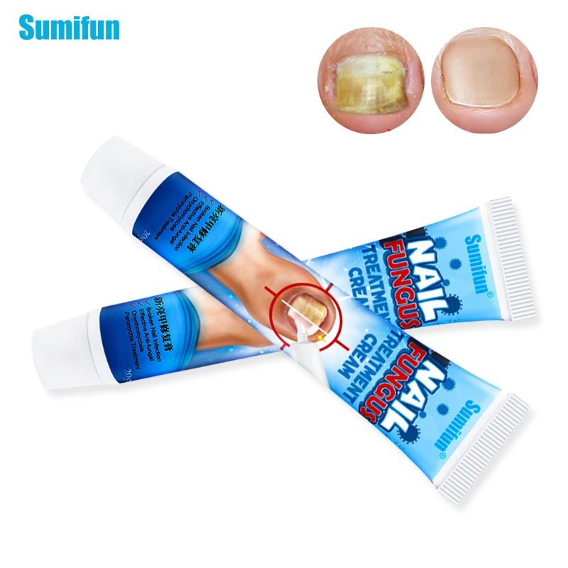 

1pcs Sumifun 20g Fungal Nail Treatment Antibacterial Repair Ointment Whitening Toe Anti Infection Cream Nail Care