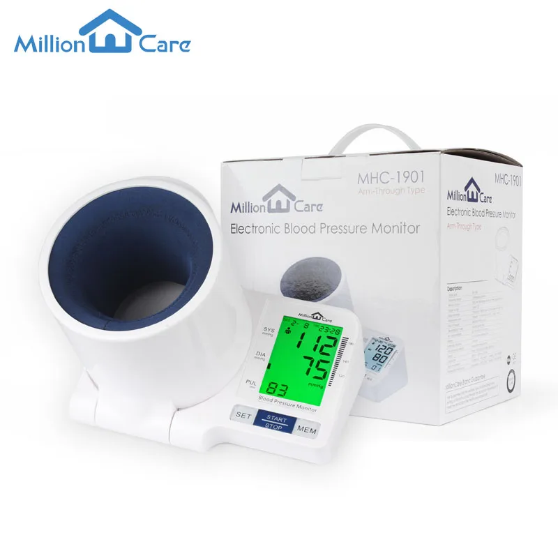 Автоматический цифровой тонометр монитор артериального давления на руку