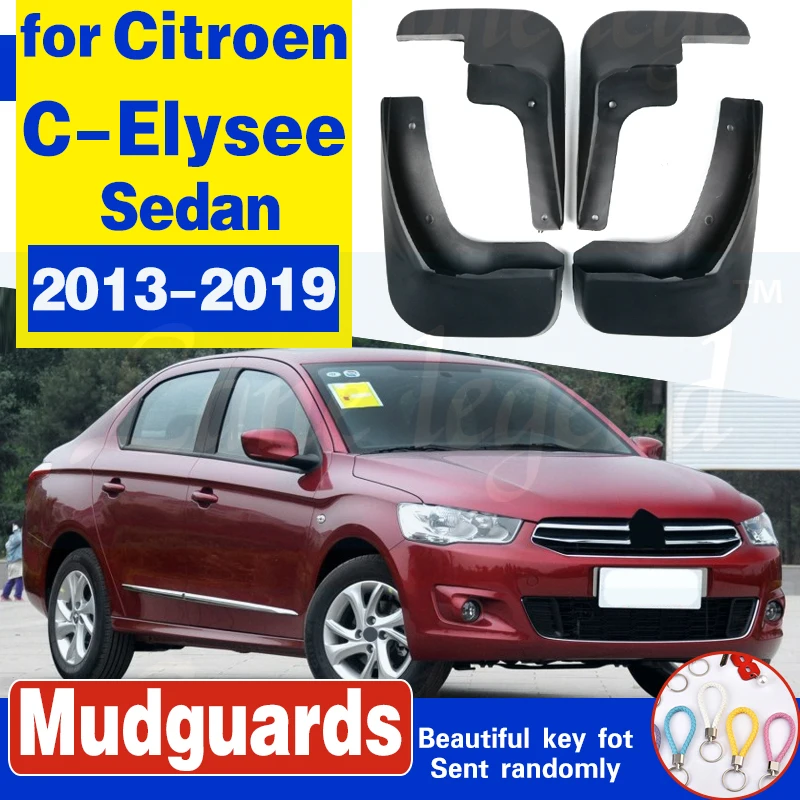 Набор автомобиля Брызговики для 2013 2019 Citroen C Elysee брызговики брызговик крыло