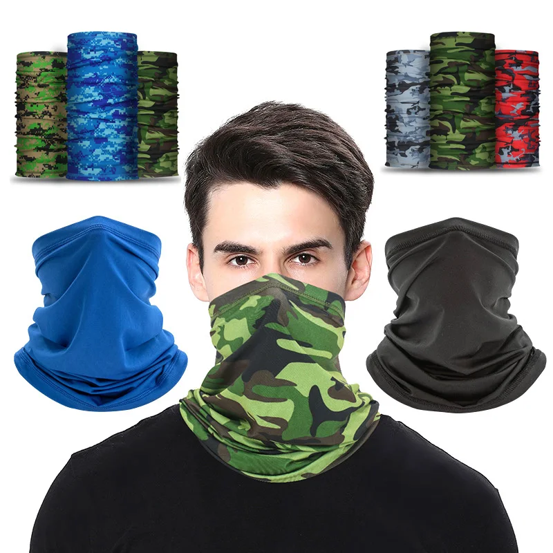 Cycling Camping Hiking Sport Scarves Bandana Men Women Magic Scarf Motorcycle Headwear Face Mask Running Fishing Neck Tube Scarf