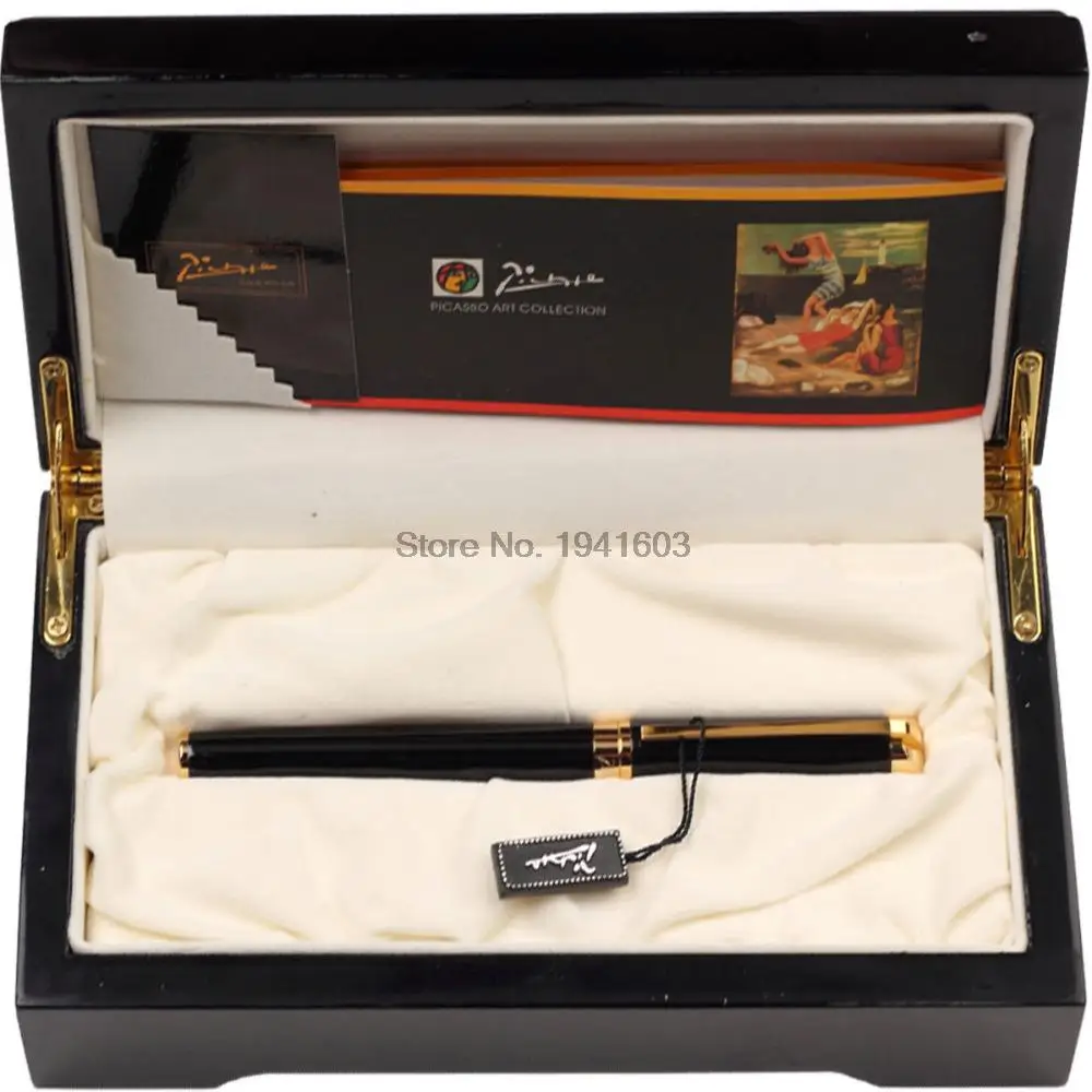 

One Piece Fountain Pen Black M 10 K Solid Gold Nib Picasso 82 stationery the best gift