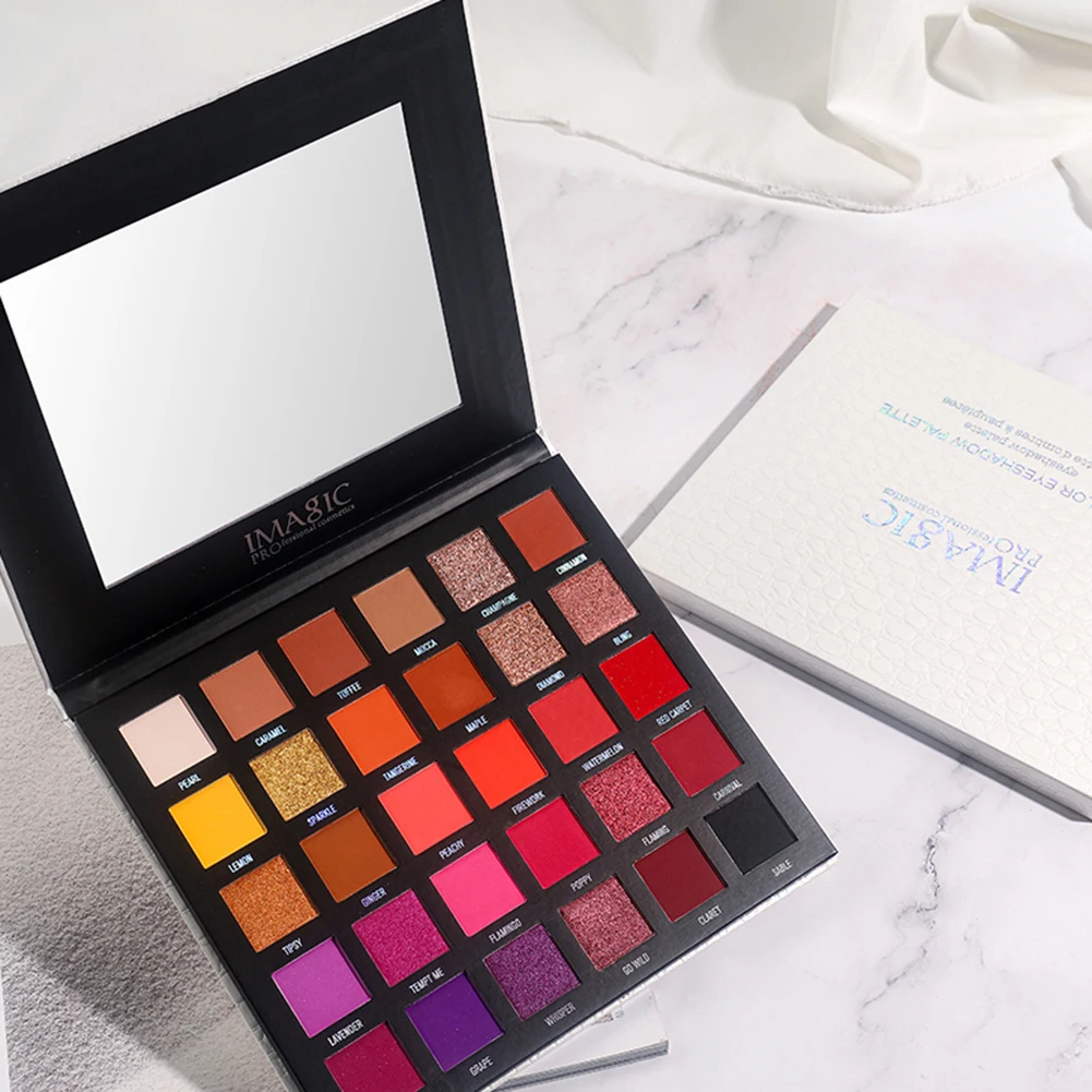 

30 Colors Eye Shadow Pearlescent Makeup Glitter Pigment Smoky Shade Dwaterproof Palette Water Summer Cosmetic Eye Swimming