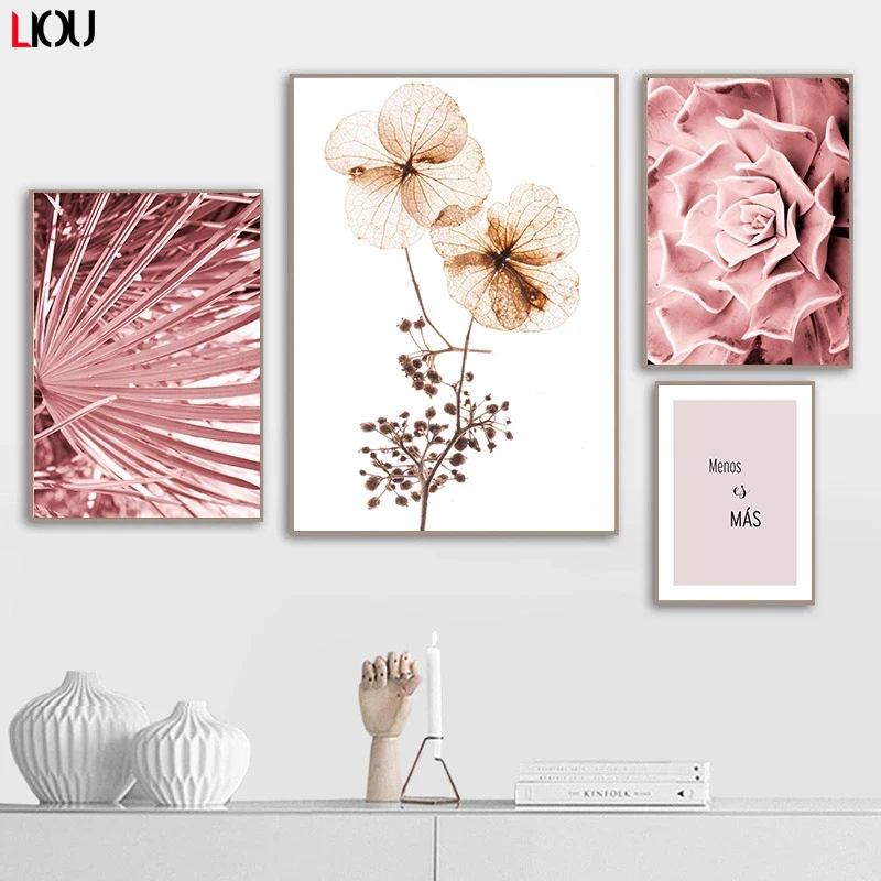 Роза суккуленты растения на высоком каблуке листья ботаническая Картина холсте