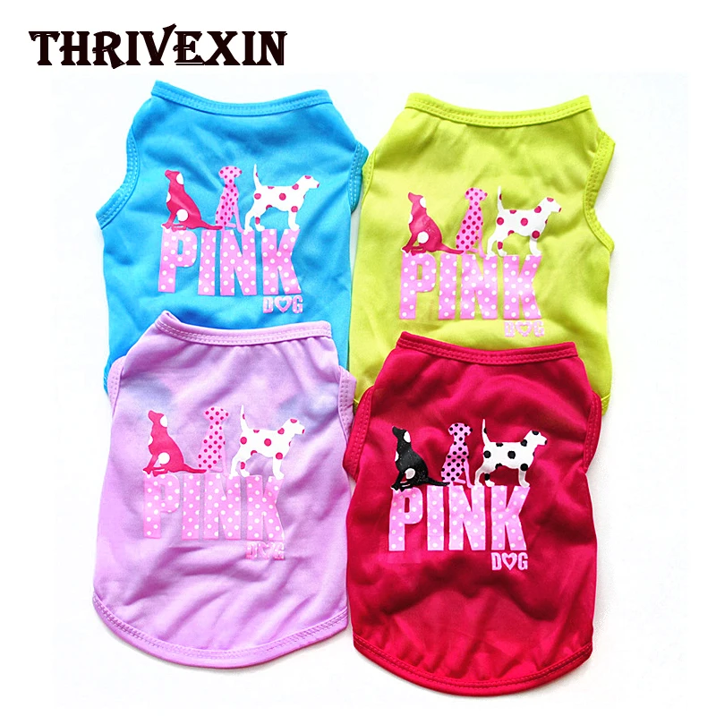 

Cheap Dog Clothes Cute Dog Vest Shirt Pet Clothing for Dogs Costume Cotton Puppy Pet Cloth for Small Dogs Outfits Ropa Perro