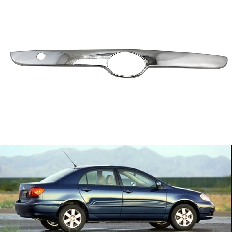 Для Toyota Corolla Sedan 2003-08 хромированная Автомобильная Задняя Крышка багажника края