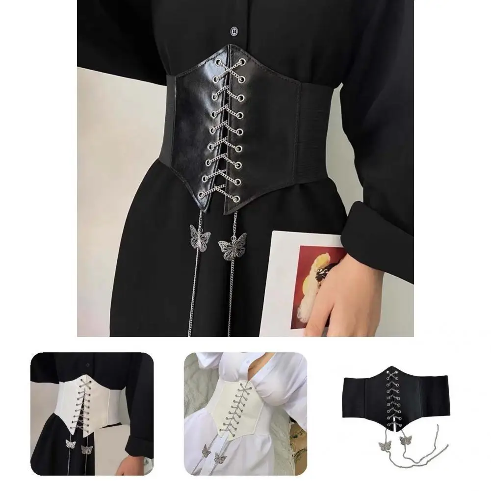 

Women Belt High Waist Waist Belt Stylish Widened Lady Belt Women Clothing Supplies