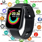 Смарт-часы с пульсометром для мужчин и женщин, Смарт-часы с функцией управления музыкой для IOS, Android, Xiaomi, 2021