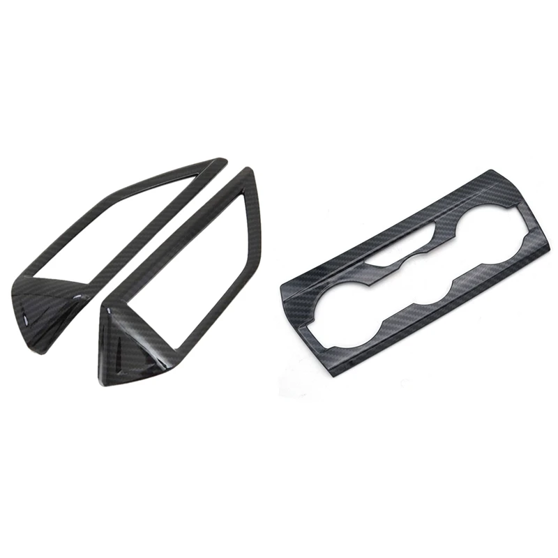 

1x для Subaru Xv Crosstrek 2018 A/C Предупреждение светильник переключатель приборной панели Панель и 2x автомобиль центральный кондиционер выходное отв...