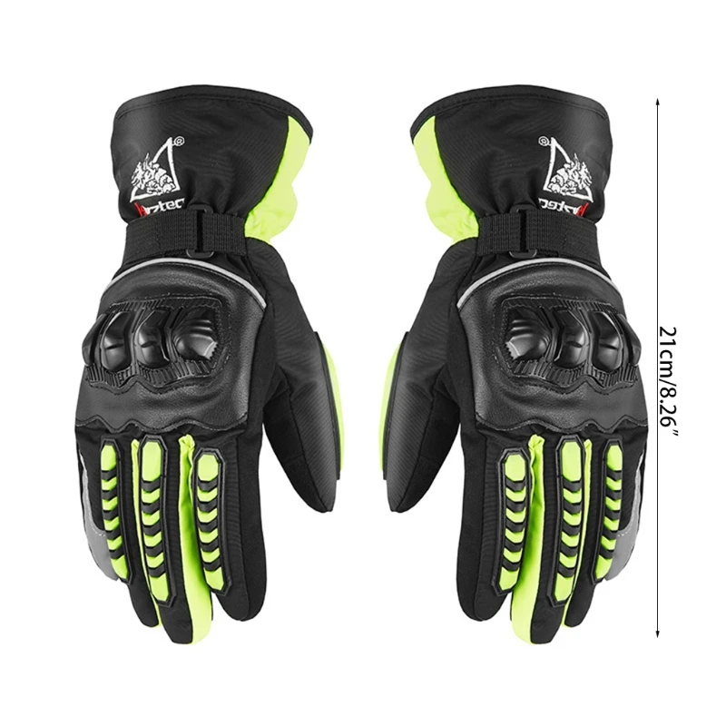 

Winter Motorcycle Gloves Thermal Waterproof Men Women Outdoor Windproof Warm Moto Touchscreen Riding Gloves F19A