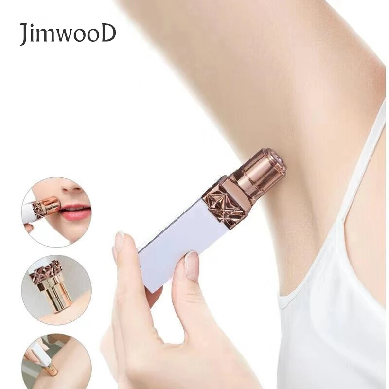 Средство для удаления волос на лице электрический триммер белого цвета бритва