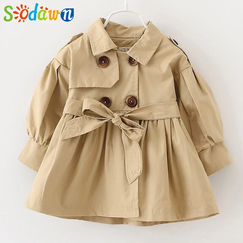 

Sodawn Kids Coat Windbreaker Spring Autumn Baby Girl Clothes Jacket Chilren Clothing For Girls Toddler Clothes Girl Jacket
