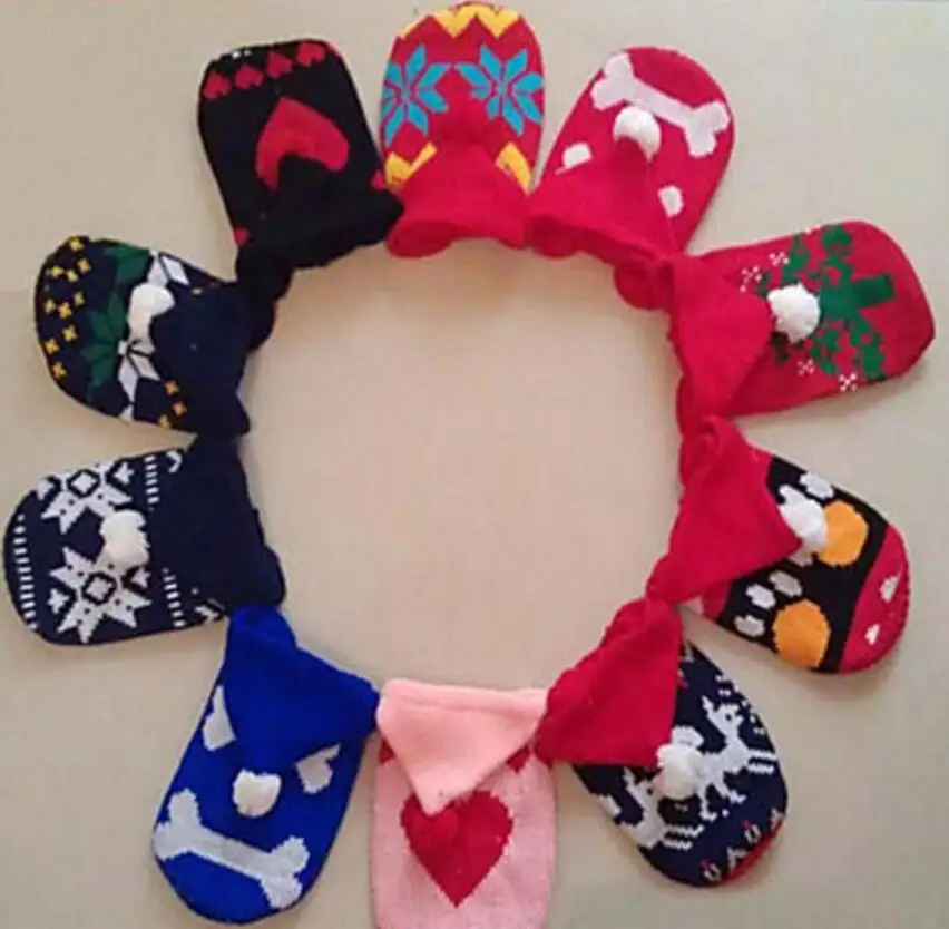 Pet свитер для собаки кошки куртка с капюшоном зимняя теплая шерсть пальто