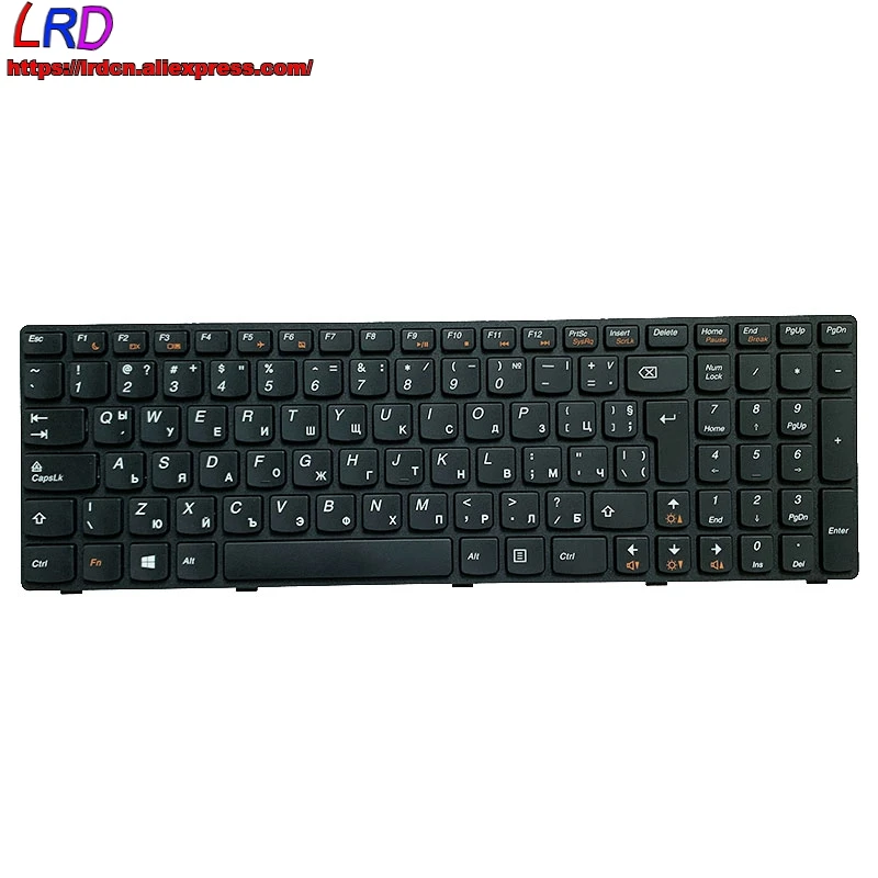 Новая Оригинальная Болгарская клавиатура BG для ноутбука Lenovo Z580 Z585 G580 G585 N586 N581