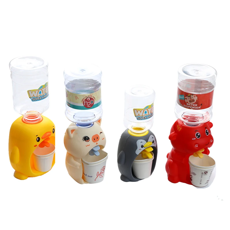 

Мини-диспенсер для воды для детей, подарок для детей, милая детская питьевая фонтанная игрушка, Мультяшные животные, кухонная игрушка