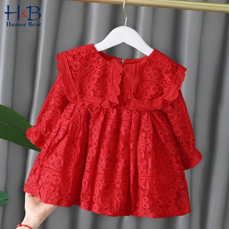 

Детское платье с длинным рукавом Humor Bear, новое осеннее модное стильное платье для маленьких девочек, вечернее платье принцессы, детское плат...