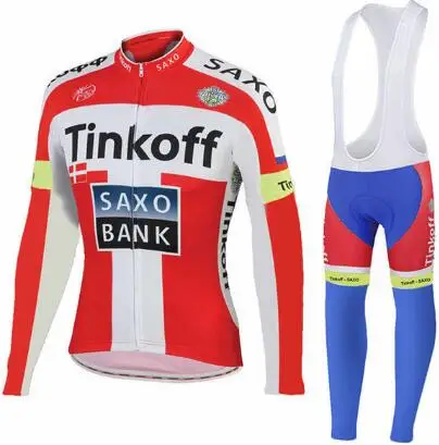 Tinkoff Pro Джерси с длинным рукавом для велосипедной команды, одежда для гоночного велосипеда, одежда для горного велосипеда, одежда для велоспорта