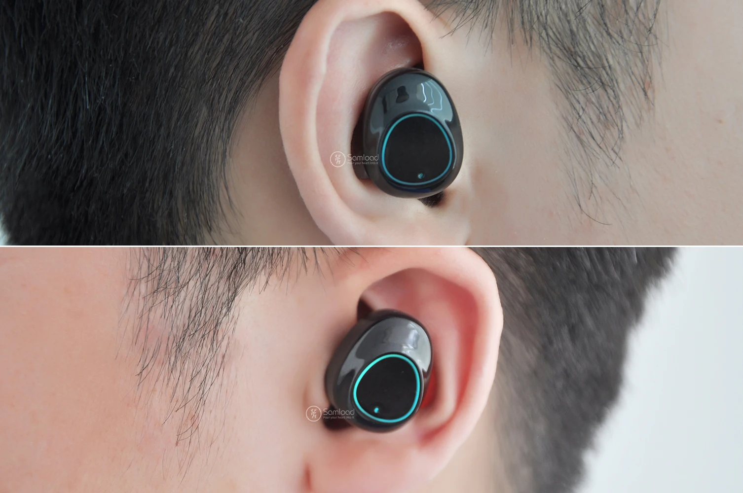 Samнагрузки HIFI звук беспроводные наушники Bluetooth 5,0 наушники бинауральные звонки в ухо наушники с 4200 мАч power Bank зарядная коробка