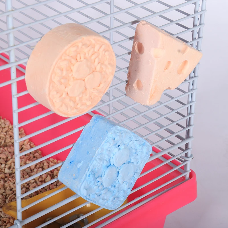 1 шт. Legendog хомяк жевательный блок игрушка милый шлифовальный камень минеральный