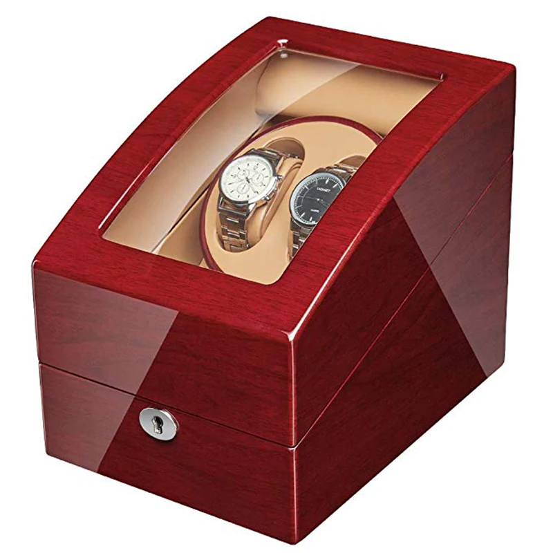 

JQUEEN автоматический ореховые часы Winder 2 + 3 хранения деревянный ящик для хранения Чехол