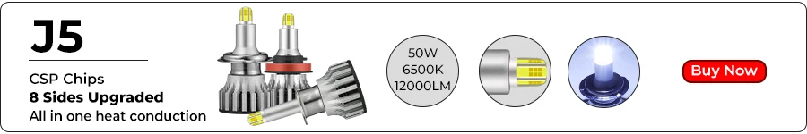 2 шт. H4 светодиодный объектив Мини-проектора Conversion Kit 6500 к фара Hi/короче спереди и длиннее сзади) луч 10000LM лампы Автомобильные 12 V/24 V