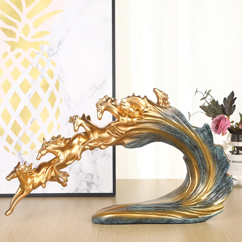 

Horse Decoration Liquor Cabinet Decoration In Living Room Animal Decoration Exquisite Ornaments