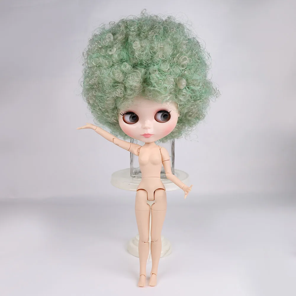 

ICY DBS Blyth doll No.BL1147/8800 Green mix silver Afro hair JOINT body White skin Neo 1/6 BJD