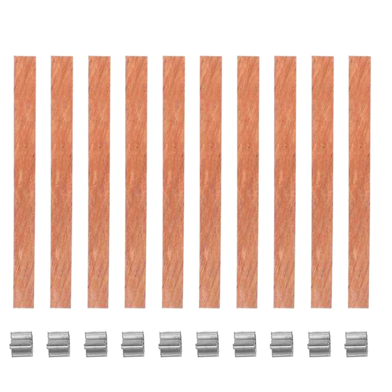 Фитиль деревянный для свечей фитиль с вкладкой из экологически чистого