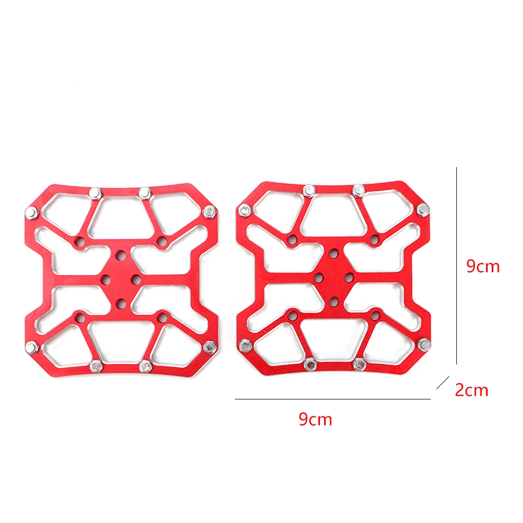 

1 Pair Universal Mountain Bicycle Clipless Pedal Platform Adapters Road Bike Cleats Aluminum Alloy