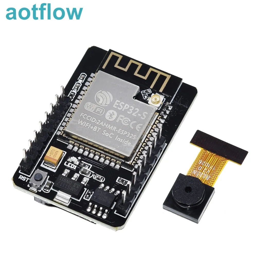 ESP32-CAM WiFi + модуль Bluetooth камеры макетная плата ESP32 с модулем OV2640 2MP для Arduino IoT Kit
