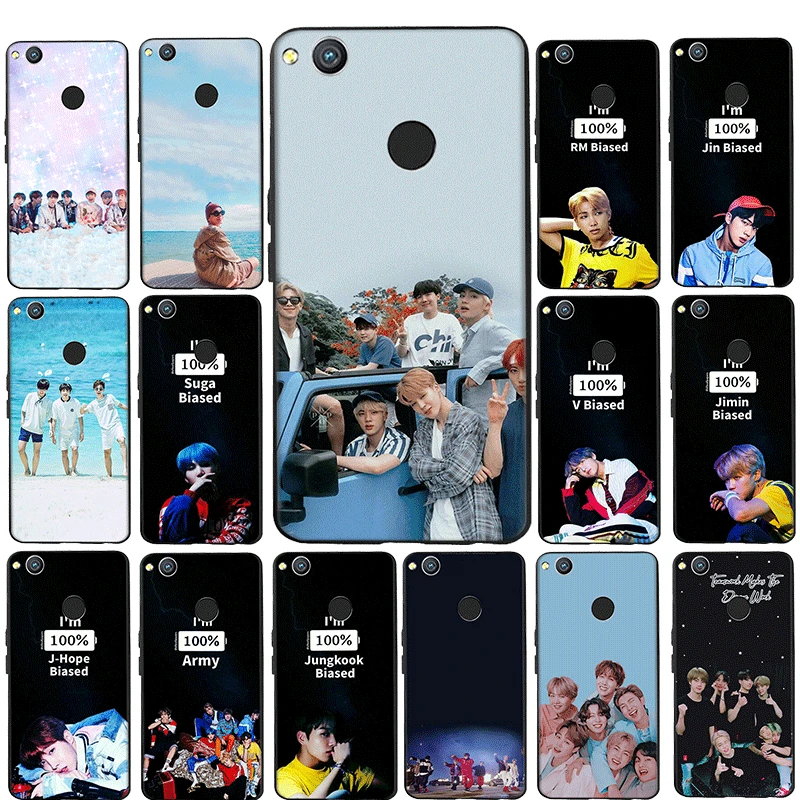 Мобильный телефон чехол для Huawei Honor 6A 7A Pro 7C 7X 8X 8C 9 Lite 8 9X Чехол JIMIN JIN SUGA J HOPE V JUNG KOOK |