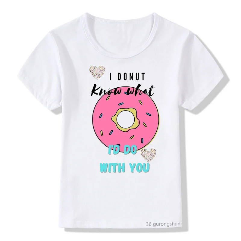 

Женская футболка с принтом «I Just Love DonutsI Need Donut Манга», забавный подарок в стиле Харадзюку