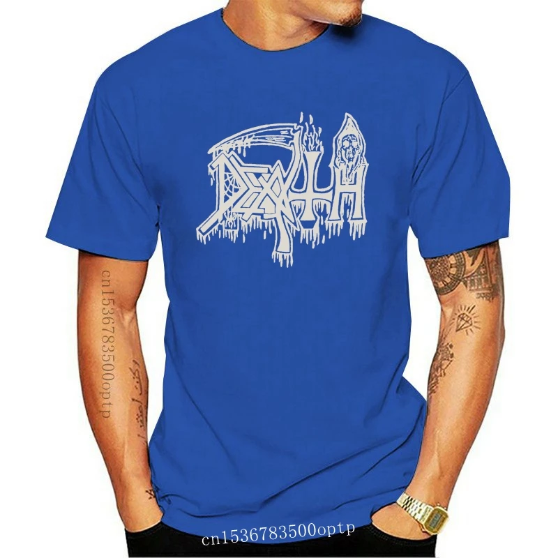 

New Authentic DEATH Band Bloody Logo T-Shirt S M L XL 3XL Black Metal 2021 Hip Hop Clothing Cotton Short Sleeve T Shirt Top Tee