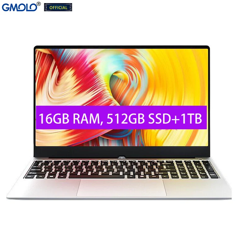 GMOLO 15 6 металлический игровой ноутбук 16 Гб Оперативная память 512GB SSD + 1 ТБ в * тел I7 4th