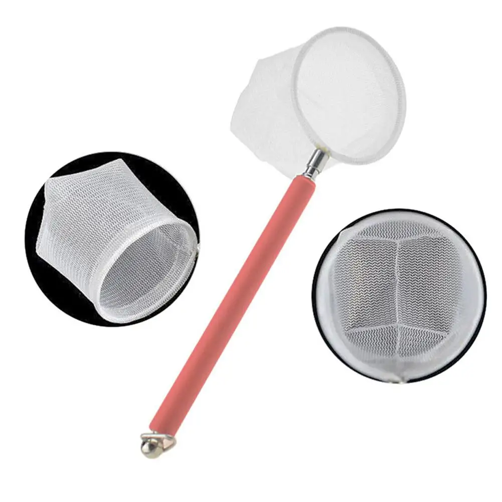 AsyPets рыба креветка скамминг тонкая сетка выдвижная 3D круглая рыболовная сеть для