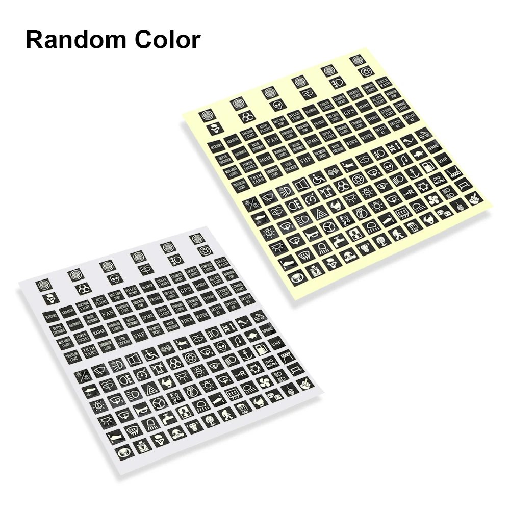 Световая наклейка Rocker метка переключателя световая панель для автомобиля лодки