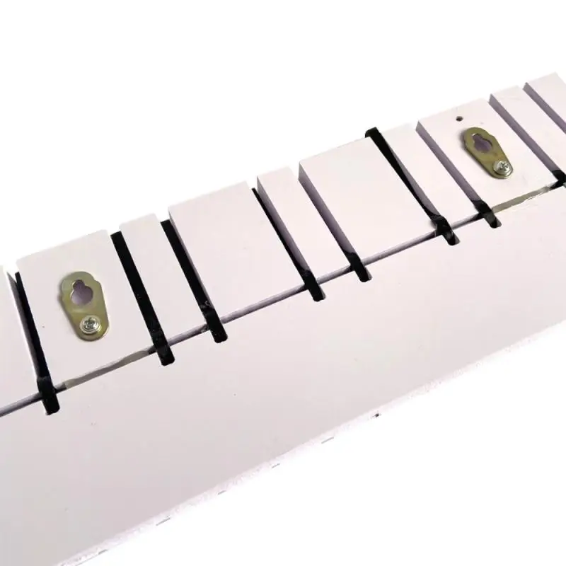 

Piano Keyboard Hanging Wooden Clothes Hook Simple Creative Hanger Wall Organizer Key Decorative Household Home Storage Hooks