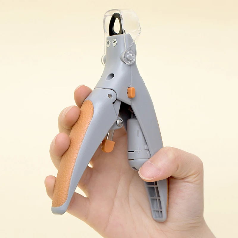 Собака кусачки для ногтей легко держать когтей кошки машинка стрижки с Led