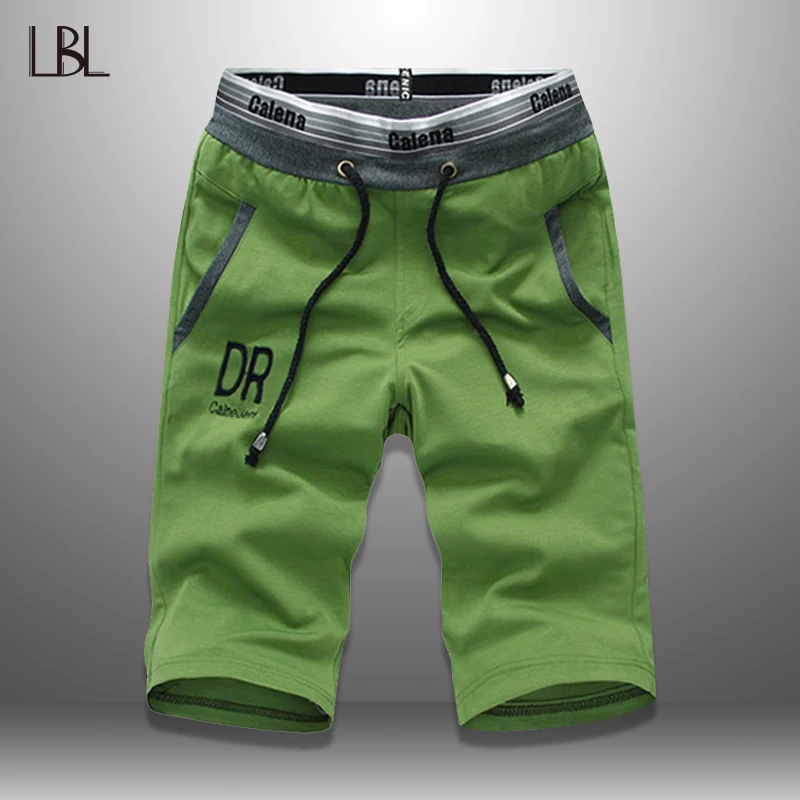 Новые летние мужские шорты Moletom Masculino 5XL карманные мужские шорты эластичная талия письмо вышивка мужчины Jogger пляжные шорты