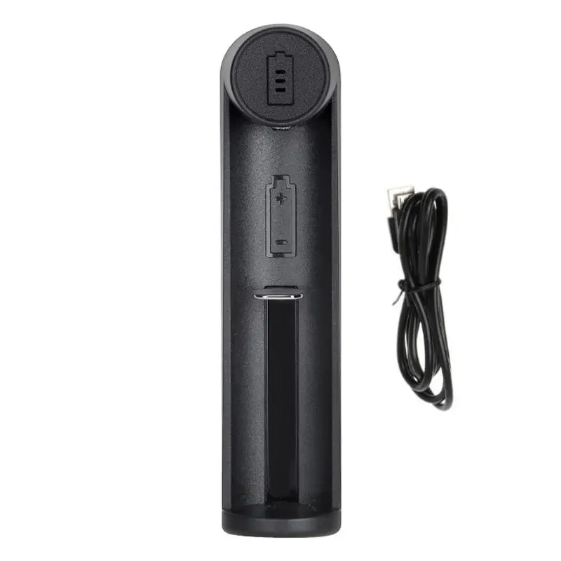 

Universal USB Rechargeable Battery Charger for 3.7V Li-ion 10440/14500/14650/16340/17500/17670/18350/18500/18650/18700/22650