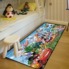 Дизайнерский 95 автомобильный молниеносный дверной коврик McQueen, детский игровой коврик с Дамбо и Микки Маусом для мальчиков и девочек, коврик для спальни, кухни, комнатный коврик для ванной