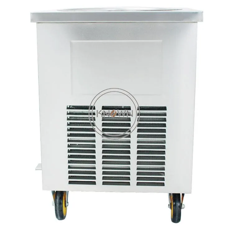 Новый дизайн льда сковородка для жарки мороженого Таиланд проката машина