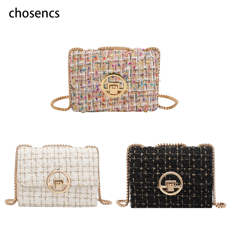 Сумка-Кроссбоди Chosencs Свадебный Кошелек Женская роскошная дизайнерская Зимняя